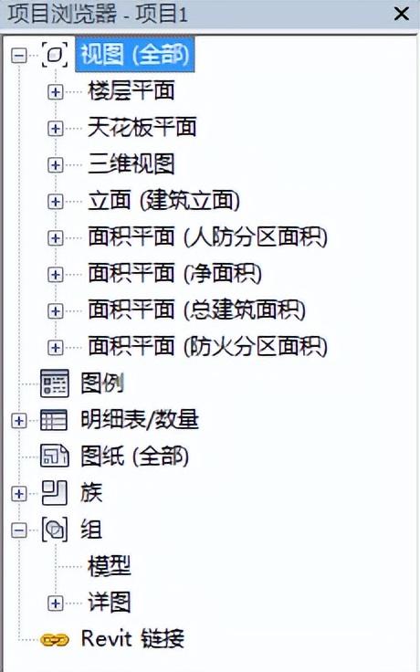 revit2018怎么調(diào)出項目瀏覽器，revit項目瀏覽器怎么打開？