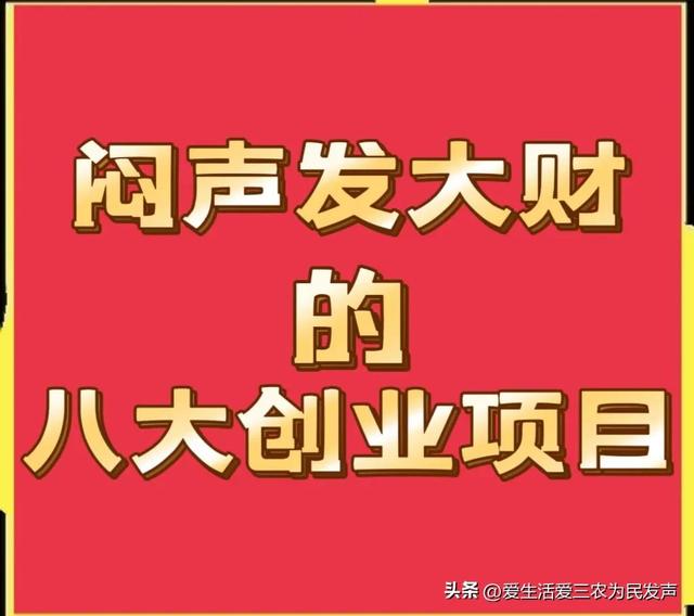 找個賺錢的項目，找個賺錢的項目叫什么？